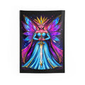 Fairy Queen Sword Tapestry — Magical Princess Wall Hanging for Fantasy Decor
