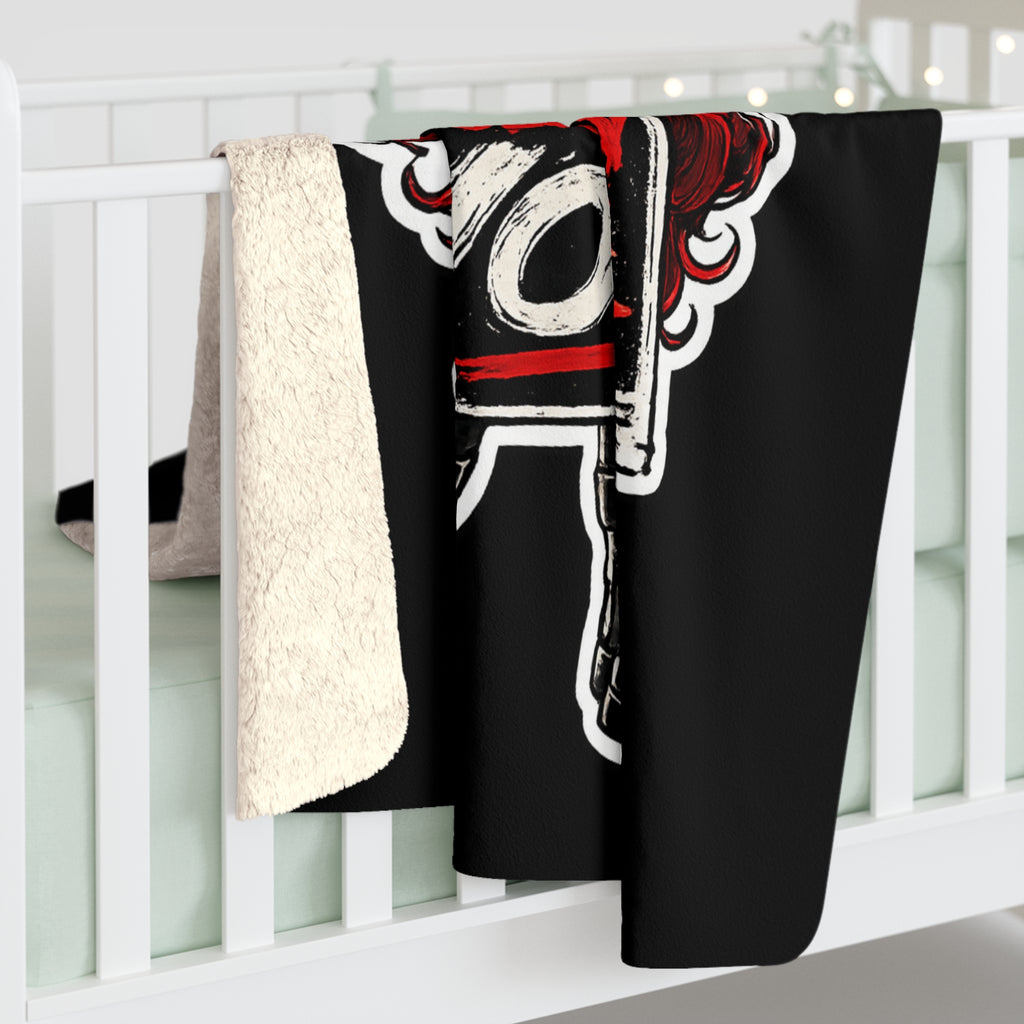 Sherpa Blanket — "It’s a Beautiful Day to Be Unapologetically You" Cozy Fleece Throw