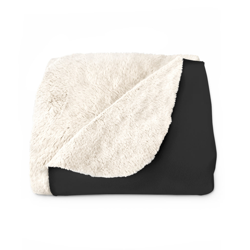 Sherpa Blanket — "It’s a Beautiful Day to Be Unapologetically You" Cozy Fleece Throw